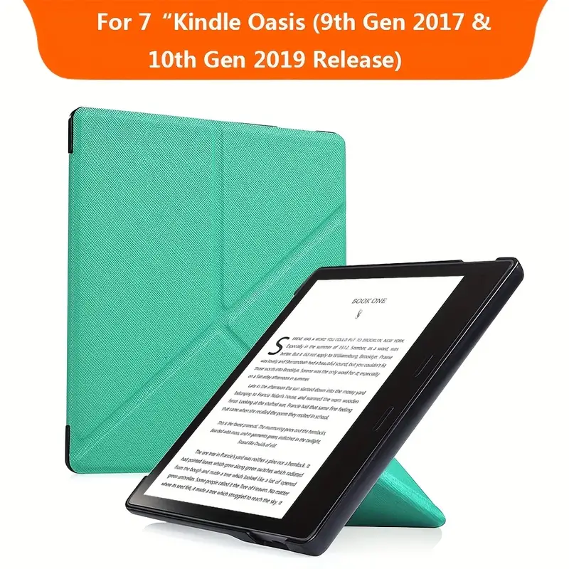1 Funda De Piel Sintética Para El Nuevo Kindle Oasis De 7 - Temu