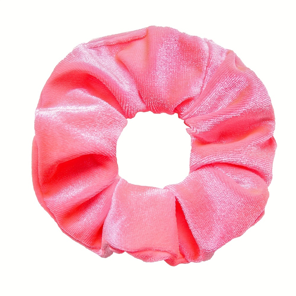 10pcs Large Velvet Hair Scrunchie Ponytail Hair Tie
