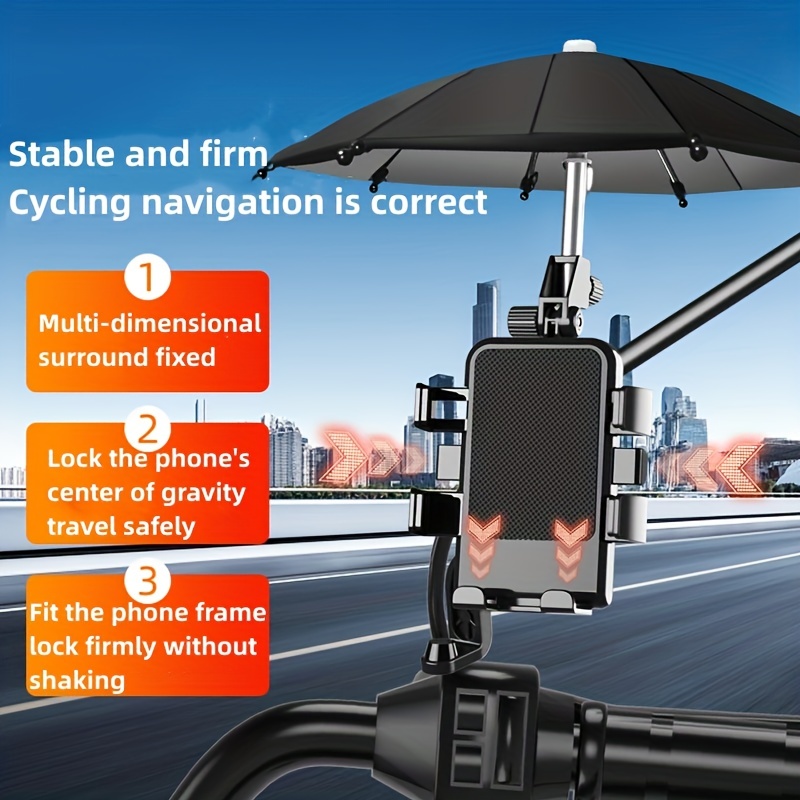 Stay Protected Connected Road: Bike Motorcycle Phone Holder - Temu