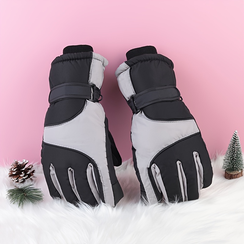 Men's Winter Gloves, Coldproof & Waterproof Touch Screen Gloves