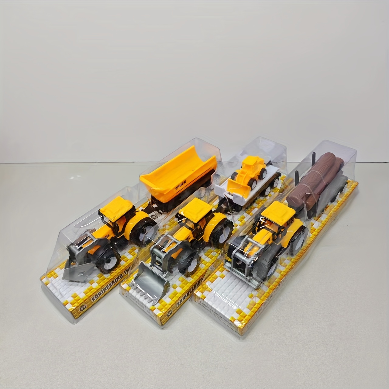 Children's Toy Dump Truck, Wood Hauler Set