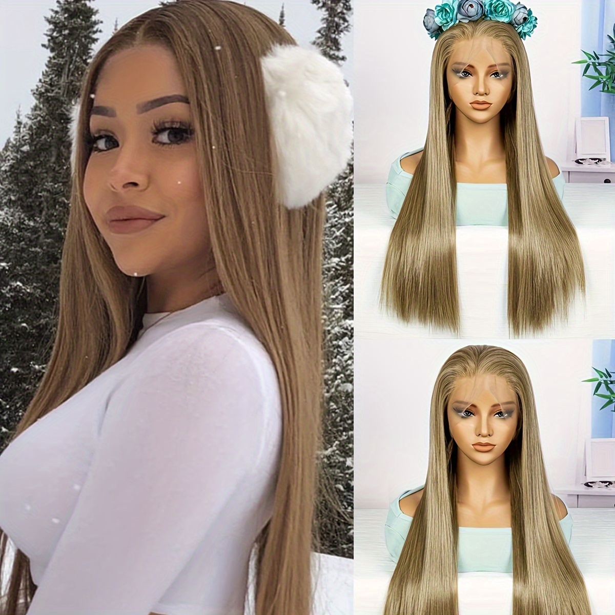 Perruque lace wig synthétique new arrivals