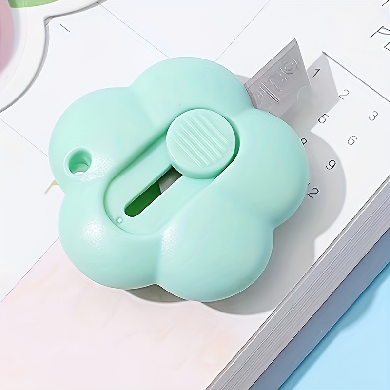 Mignon couteau utilitaire Box Cutter Coréen Kawaii Papeterie Couteau Lettre  Enveloppe Ouvre-Papier Cutter Cuchillo Mini Couteau de Poche