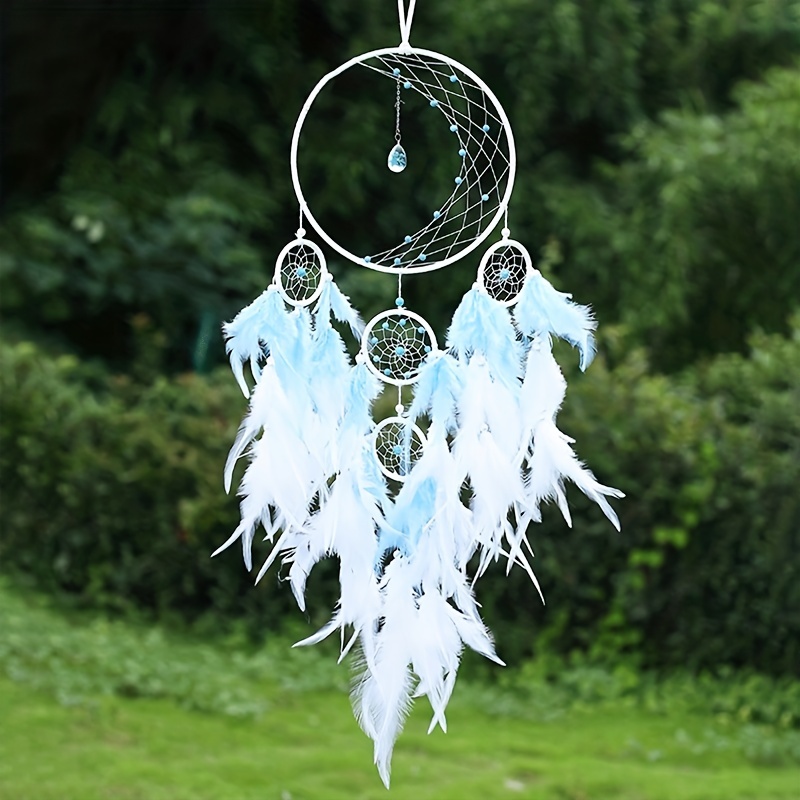DIY Dream Catcher Kit Craft Ornament Wall Hanging Feather Pendant For Home  Decor