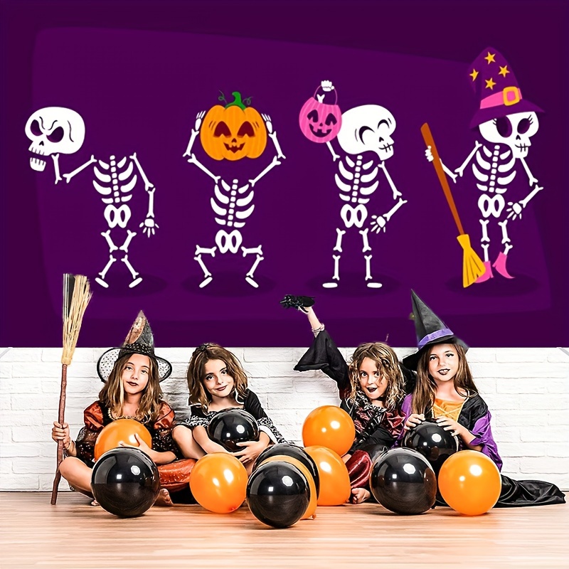 tapeçarias porta Halloween - Decorações abóbora Halloween