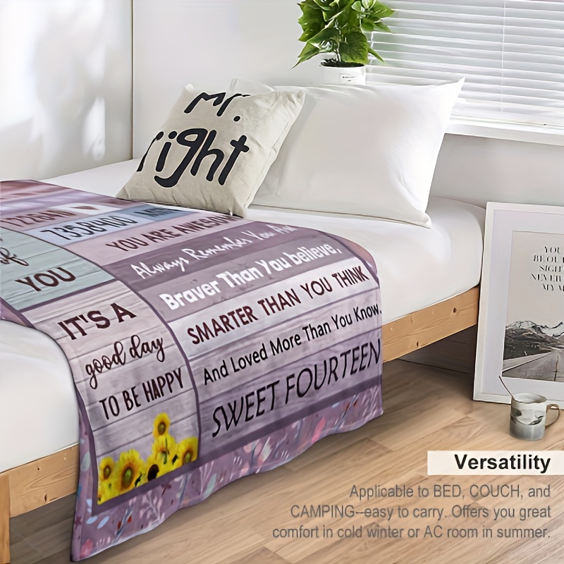 14 Year Old Girl Gift Ideas Blanket Gifts For 14 Year Old - Temu