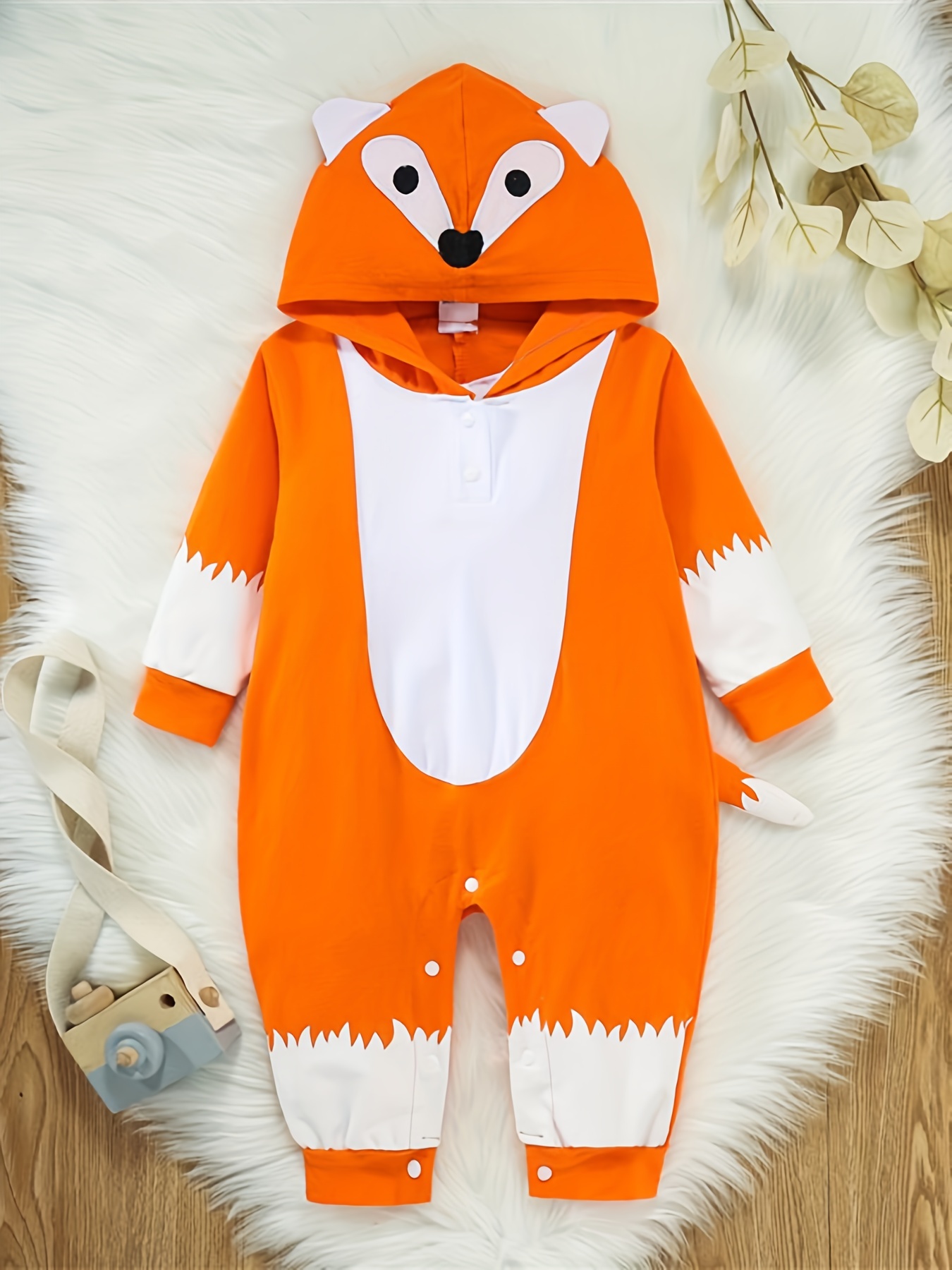 Conjunto de traje para bebés y niñas, disfraz de animal de pollo, de manga  larga, para invierno, overol de forro polar, sombrero y zapatos