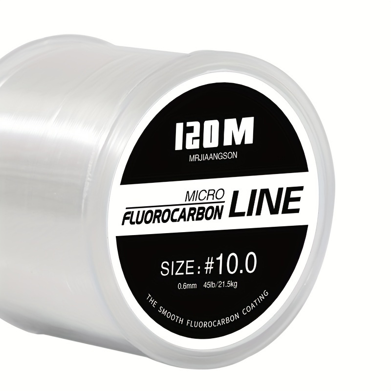 218yds White Transparent Nylon Fishing Line Fluorocarbon - Temu