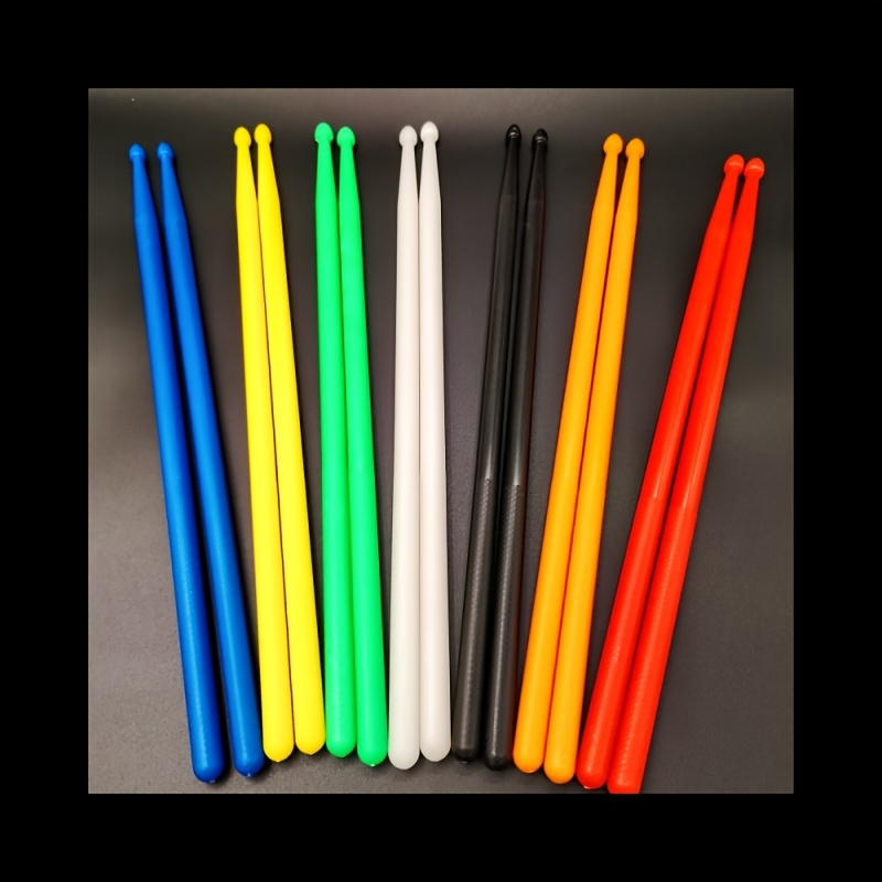 colored drumsticks