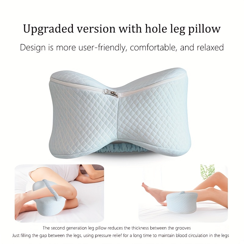 Heart-shaped Memory Foam Leg Pillow With Slow Rebound Function