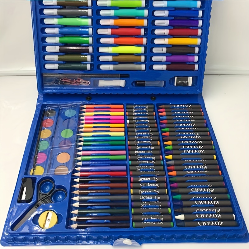 Painting Brush Set Diy Painting Tool Watercolor Pen Crayon Color Pencil,  Children's Art Supplies - Temu