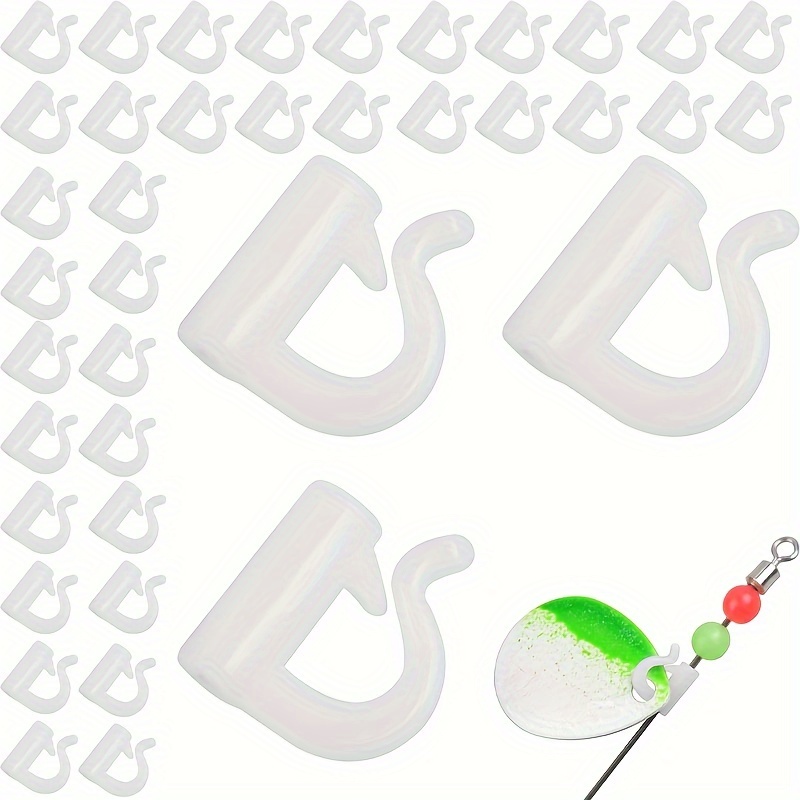 50PCS/100Pcs Quick Change Spinner Clevis Fishing Clevis Crawler