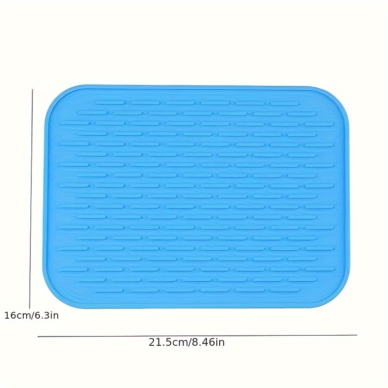 Silicone Collapsible Draining Mat, Waterproof Large Silicone Dish Drying Mat,  Easy To Drain And Clean Dish Drying Mat, For Hot Dishes, Hot Pots, Griddle,  Home, Kitchen Supplies - Temu