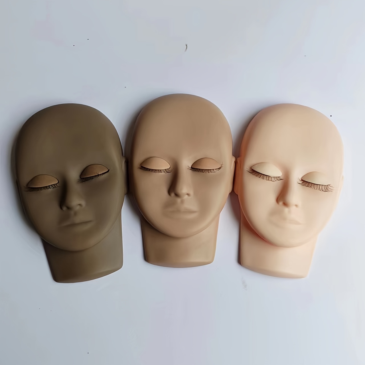 Permanent Makeup Mannequin Mask Practice Head, Training Mannequin