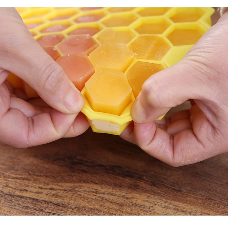 1pc Stampo Per Ghiaccio In Silicone Honeycomb Movable 37 Con - Temu Italy
