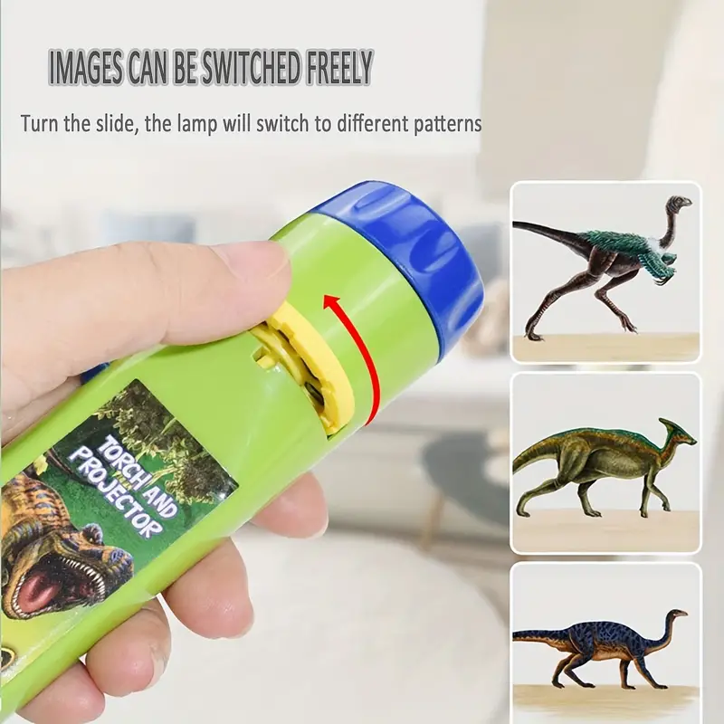 interactive dinosaur projector torch light a fun educational gift halloween thanksgiving day christmas gift details 3