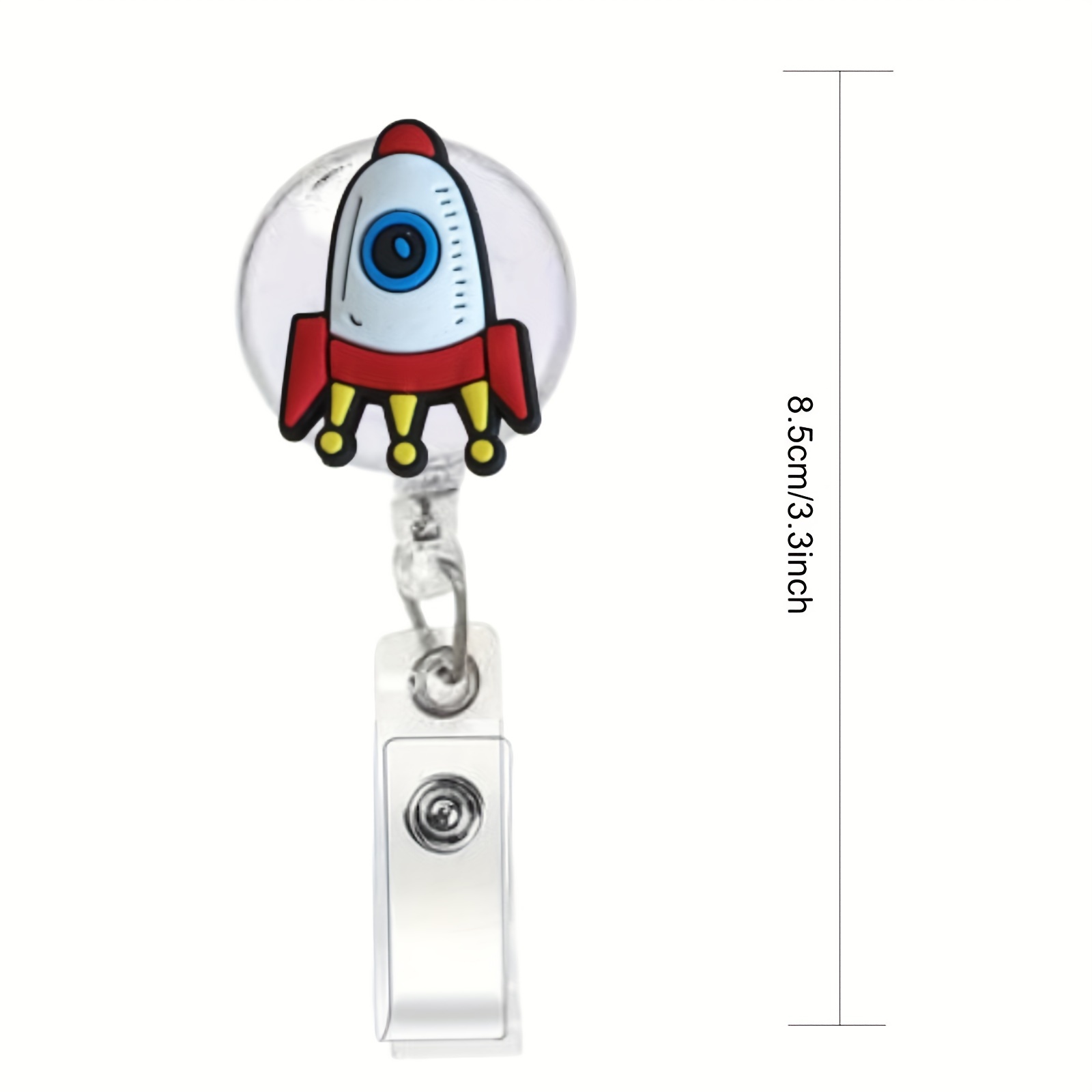 High Quality Retractable Badge Reel Medical Worker Work Card Clip Doctor  Nurse ID Name Card Display