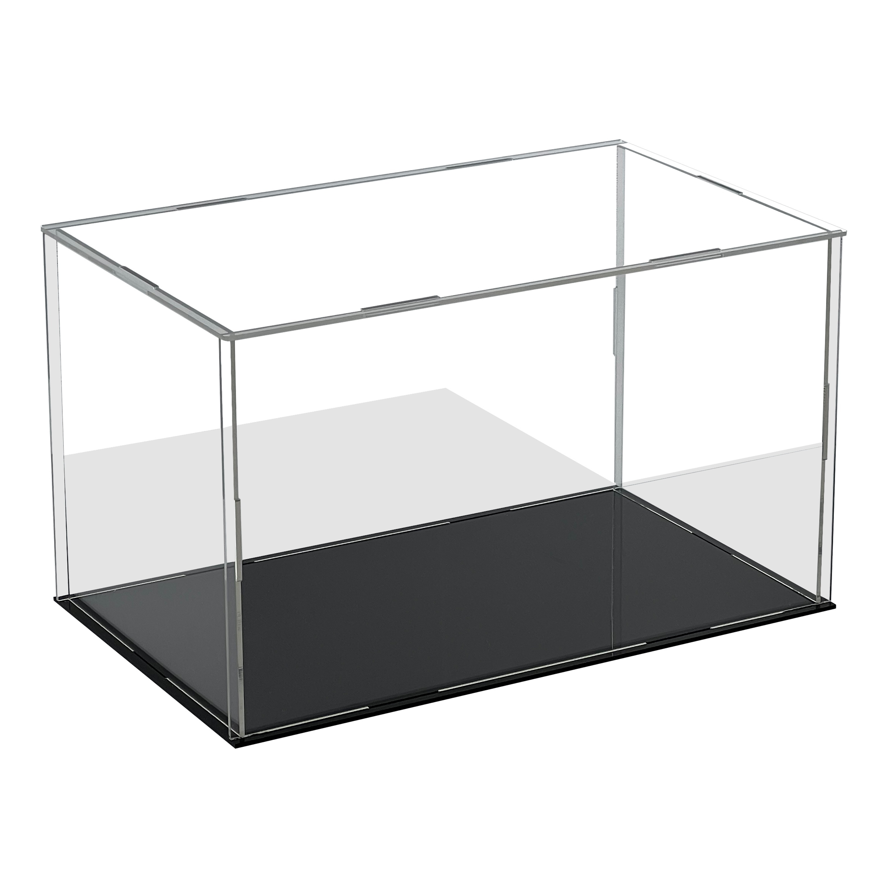 1pc Elegant Clear Acrylic Display Box - Easy-to-Assemble, Dustproof Showcase for Collectibles, Car Models &amp; Memorabilia, * with Smooth *, Ideal for Anime * Building Blocks &amp; Basketball Collections