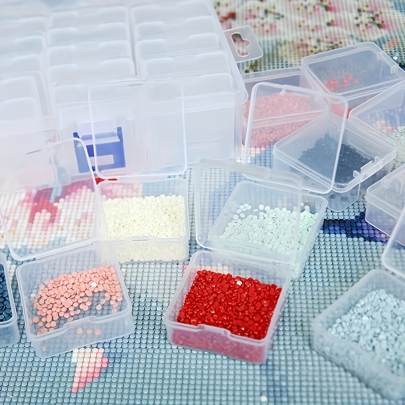 Cajas de regalo transparentes de plástico, contenedores de almacenamiento  de joyas, caja de dulces de cubo cuadrado transparente pequeña , PEQUEÑA  Sunnimix Cajas de regalos transparentes