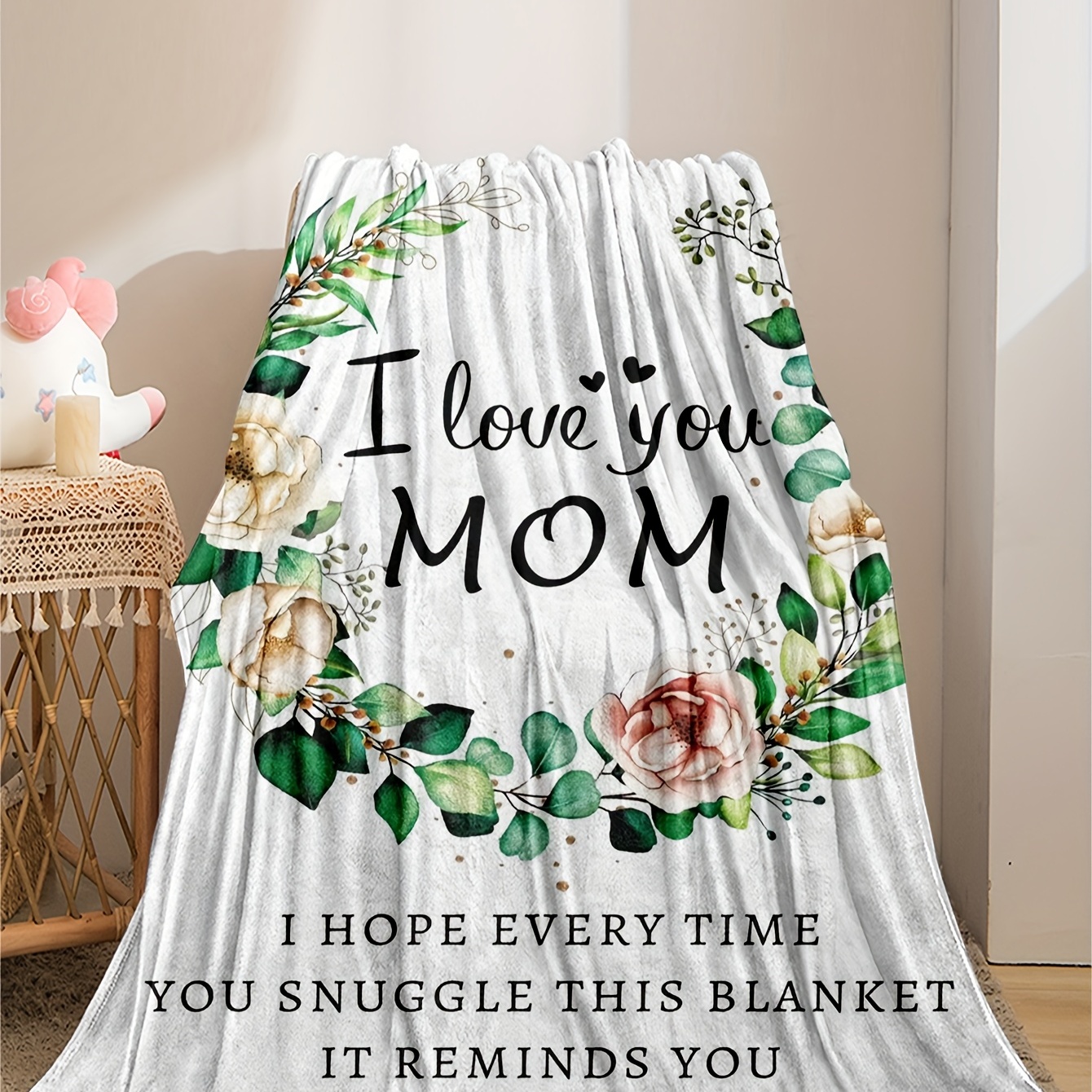 Soft And Cozy Flannel Blanket - Perfect Mother's Day Gift For