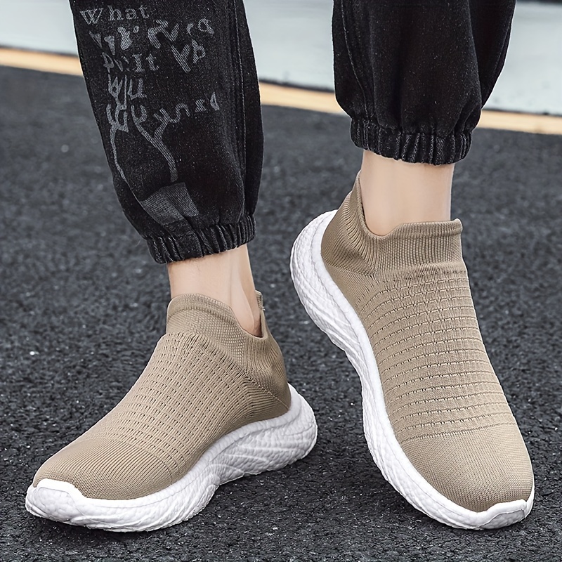 Men's Sock Shoes Slip on Sneakers Athletic Shoes Lightweight