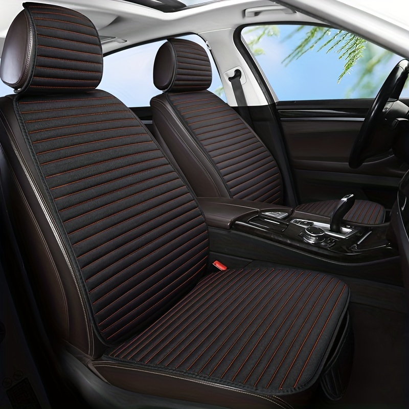 Auto Seat Cover Protector Backrest Front Rear Seat Back Waist Washable Cushion