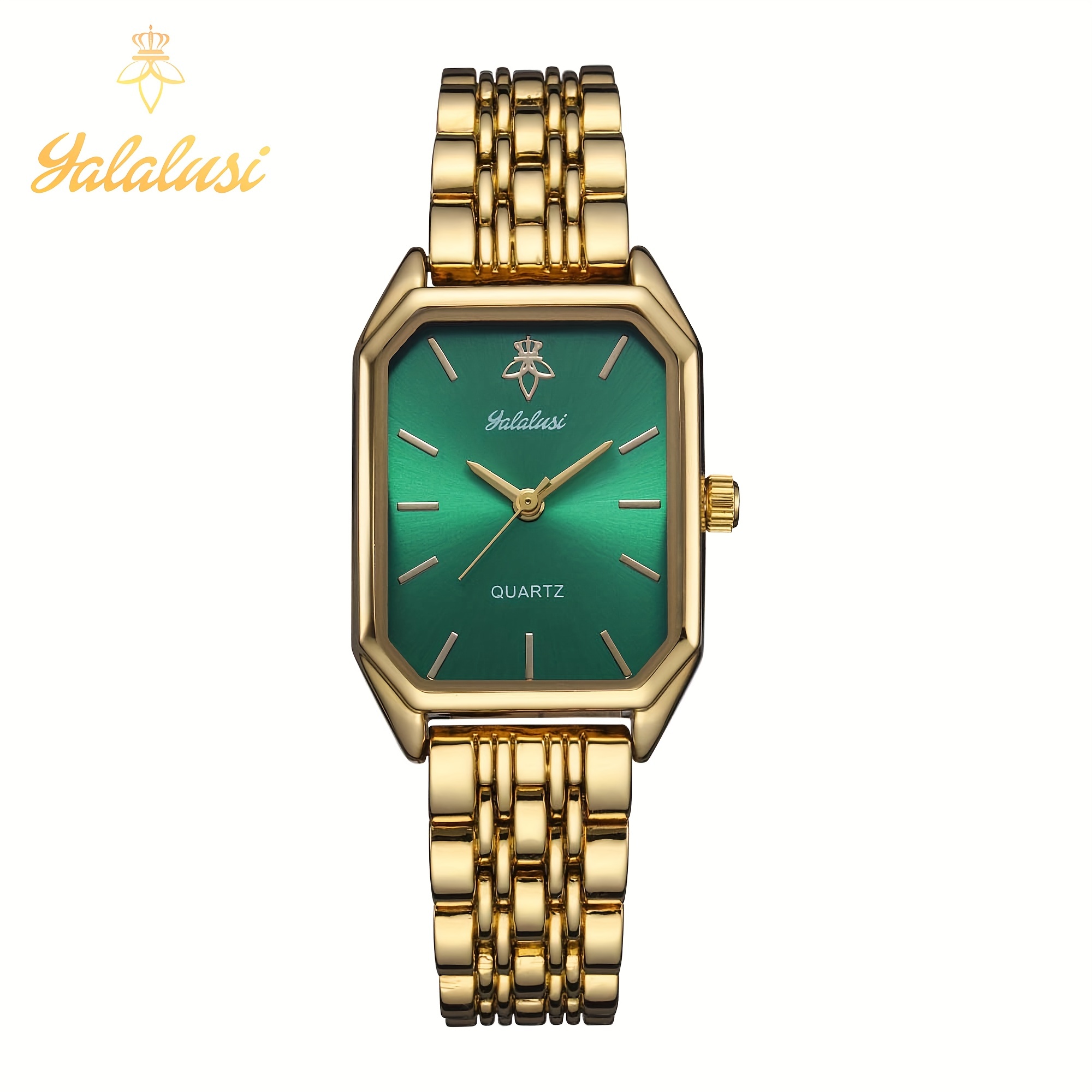 Women s Watch Luxury Rectangle Pointer Quartz Watch Analog Temu