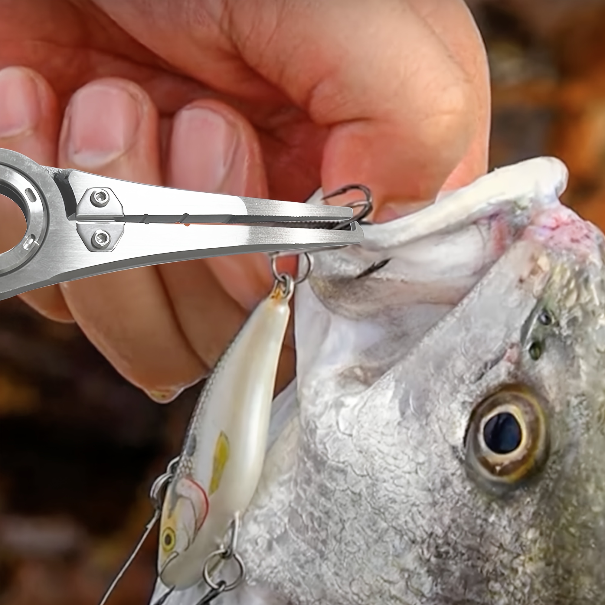 Multifunctional Lure Fishing Pliers Cut Line Take Hook - Temu