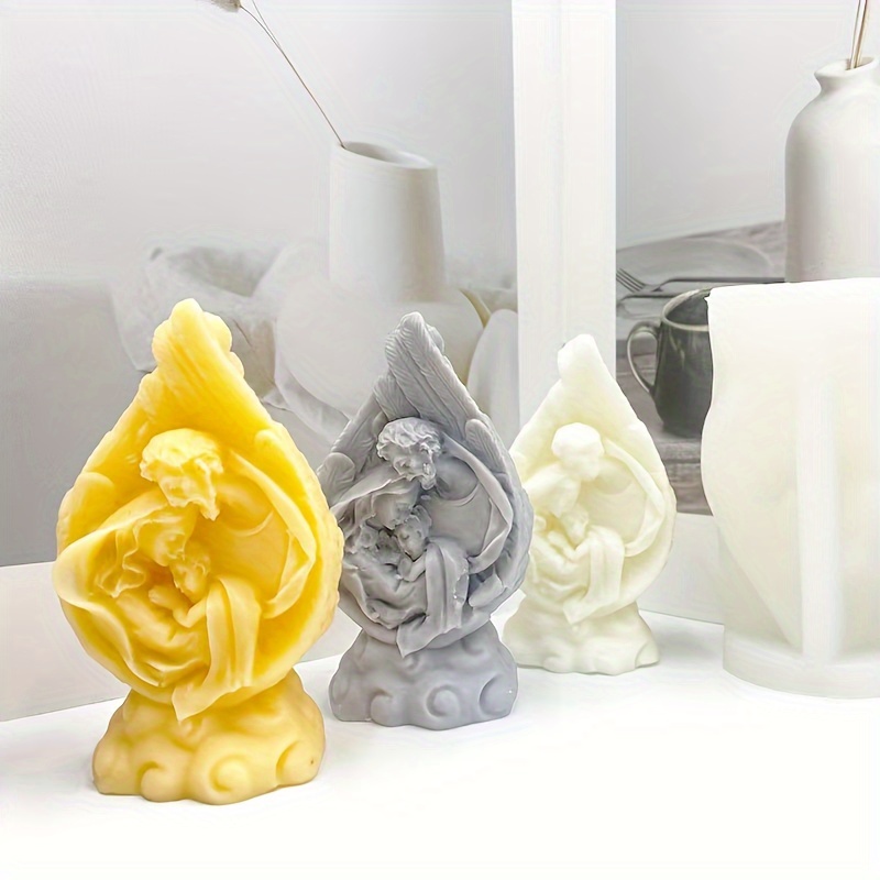 Angel Silicone Candle Molds Diy Handmade Aromatherapy Candle Making  Supplies Gypsum Resin Molds Crafts Home Decor - Temu