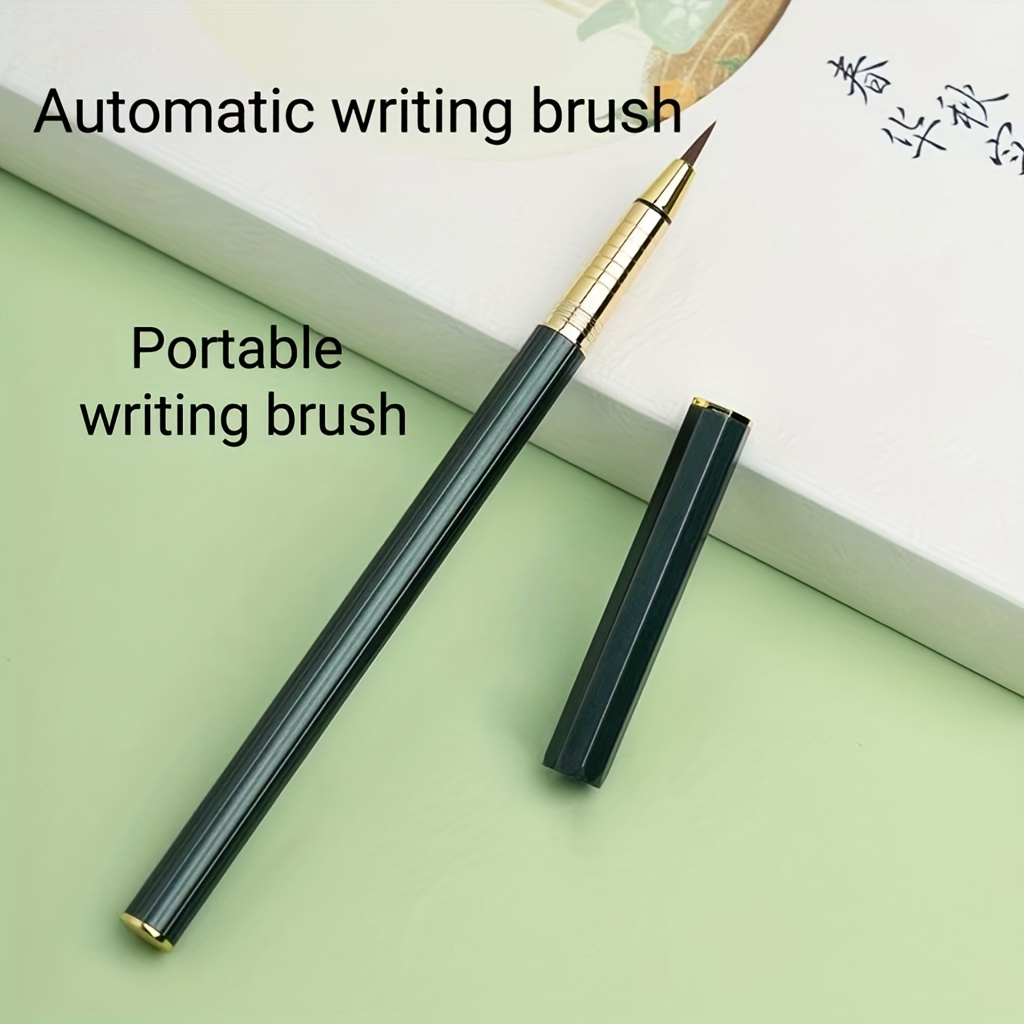 Portable Ink Pen Brush For Hand Lettering Calligraphy - Temu