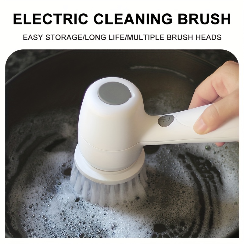Small Home Appliances electric Spin Scrub ber Rechargeable - Temu