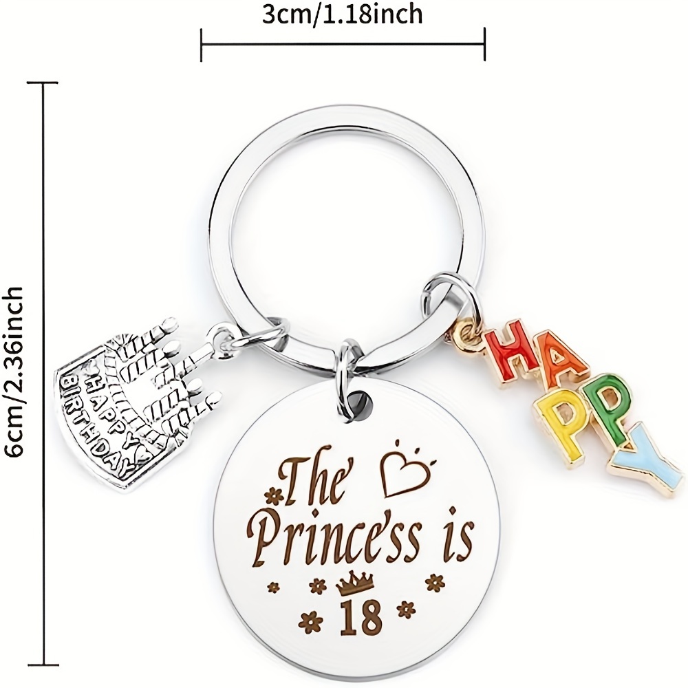 1pc, 18th Birthday Gifts For Girls, 18th Birthday Gifts For Gifts, Sister,  Daughter, Niece, Gift Idea For 18 Year Old Girl, Happy Eighteenth Birthday