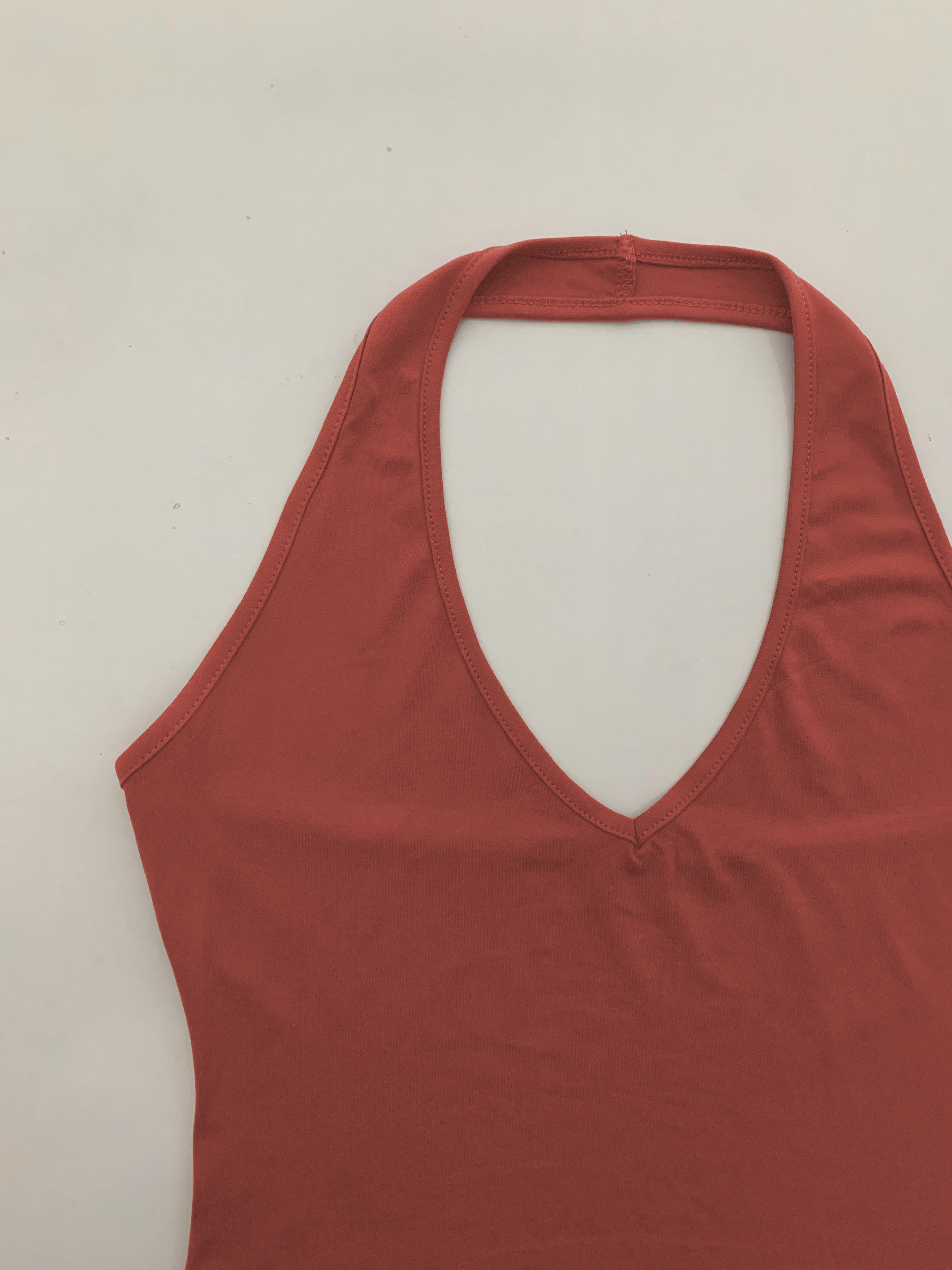 Hollister halter clearance top