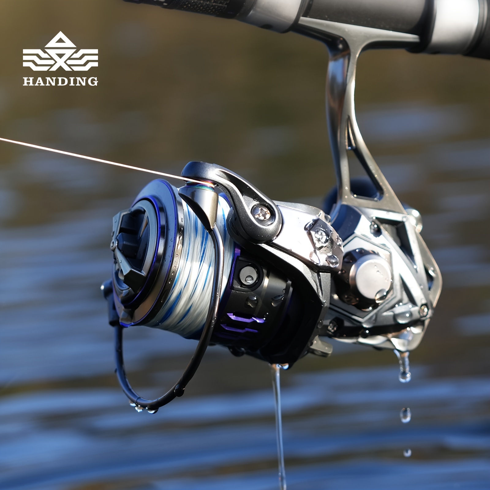 Durable metal Fishing Reel Smooth Line Long distance Casting - Temu