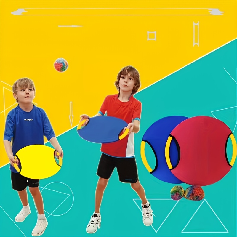 

Boost Your Kids' Fun With The Bouncing Ball Catch & Toss Game - Indoor & Outdoor Parent-child Interactive Toy! Christmas、halloween、thanksgiving Gift