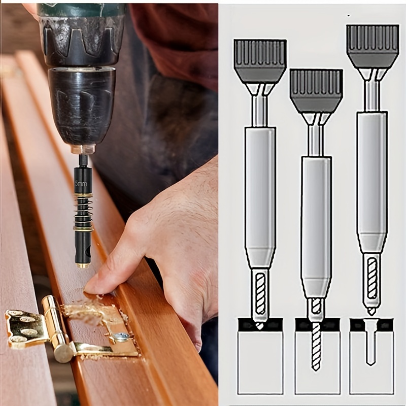 Hole centering deals drill bit