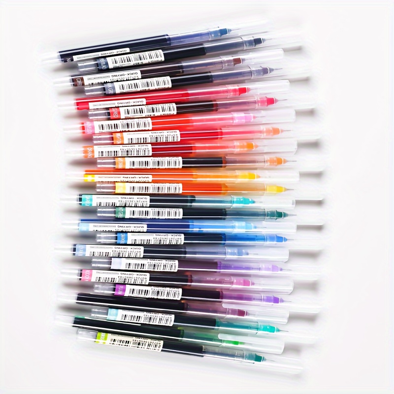 

24pcs Mixed Color Gel Pen Liquid Ink Rollerball Pens