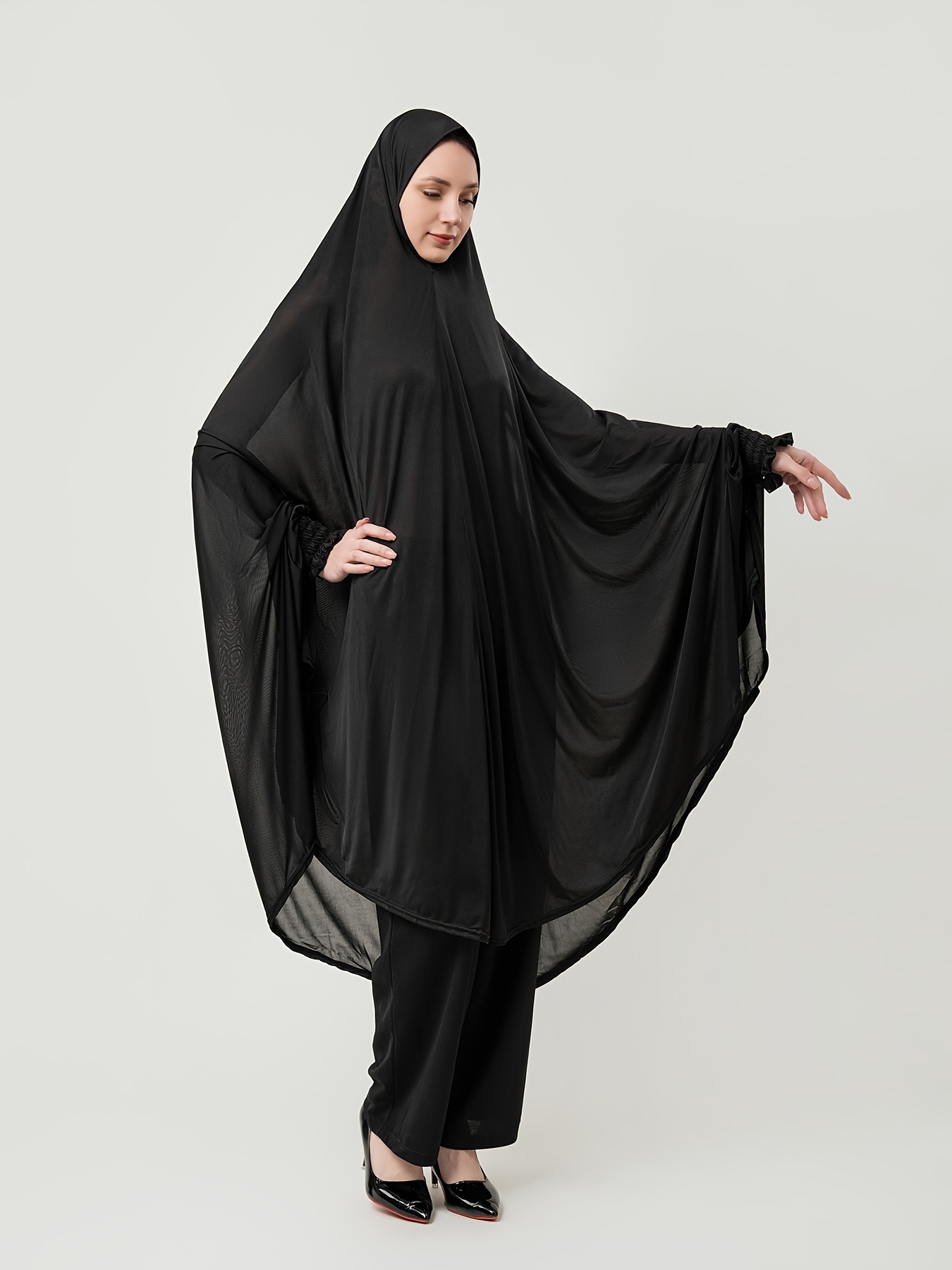 Hooded abaya outlet dress