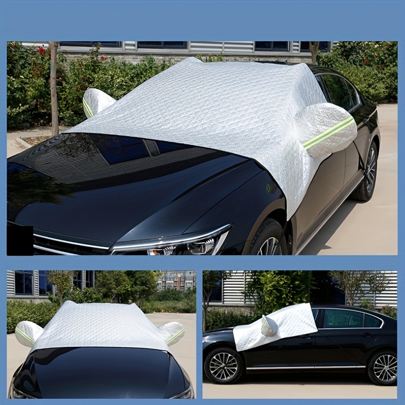 Autoabdeckung Wasserdichte Abdeckungen Sonnenschutz Outdoor  Anti-UV-Regenstaub-Außenmarkise von Hagelschutz Windschutzscheibe für Pickup-Trucks