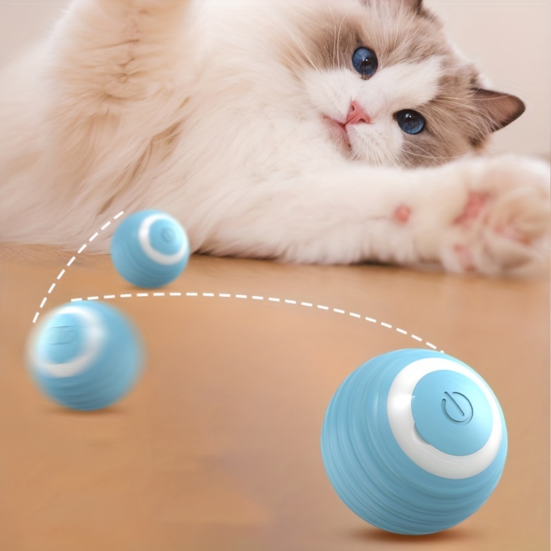 gato interativo inteligente, bola rolamento automática brinquedos