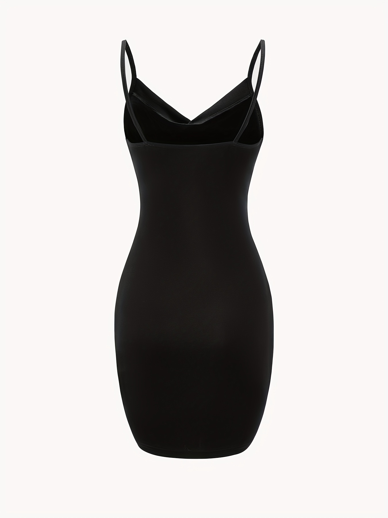 Shape Black Ruched Side Strappy Bodycon Dress