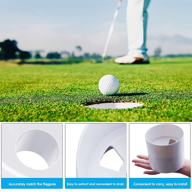 Golf Cup Cover Golf Hole Putting Green Cup Golf Practice - Temu