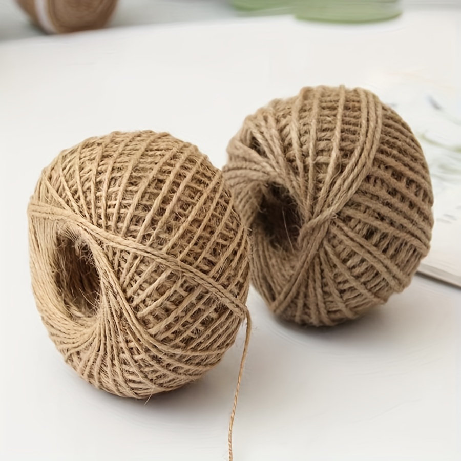 Natural Dry Twine Cord Jute Twine Rope Thread For Decor Toy - Temu