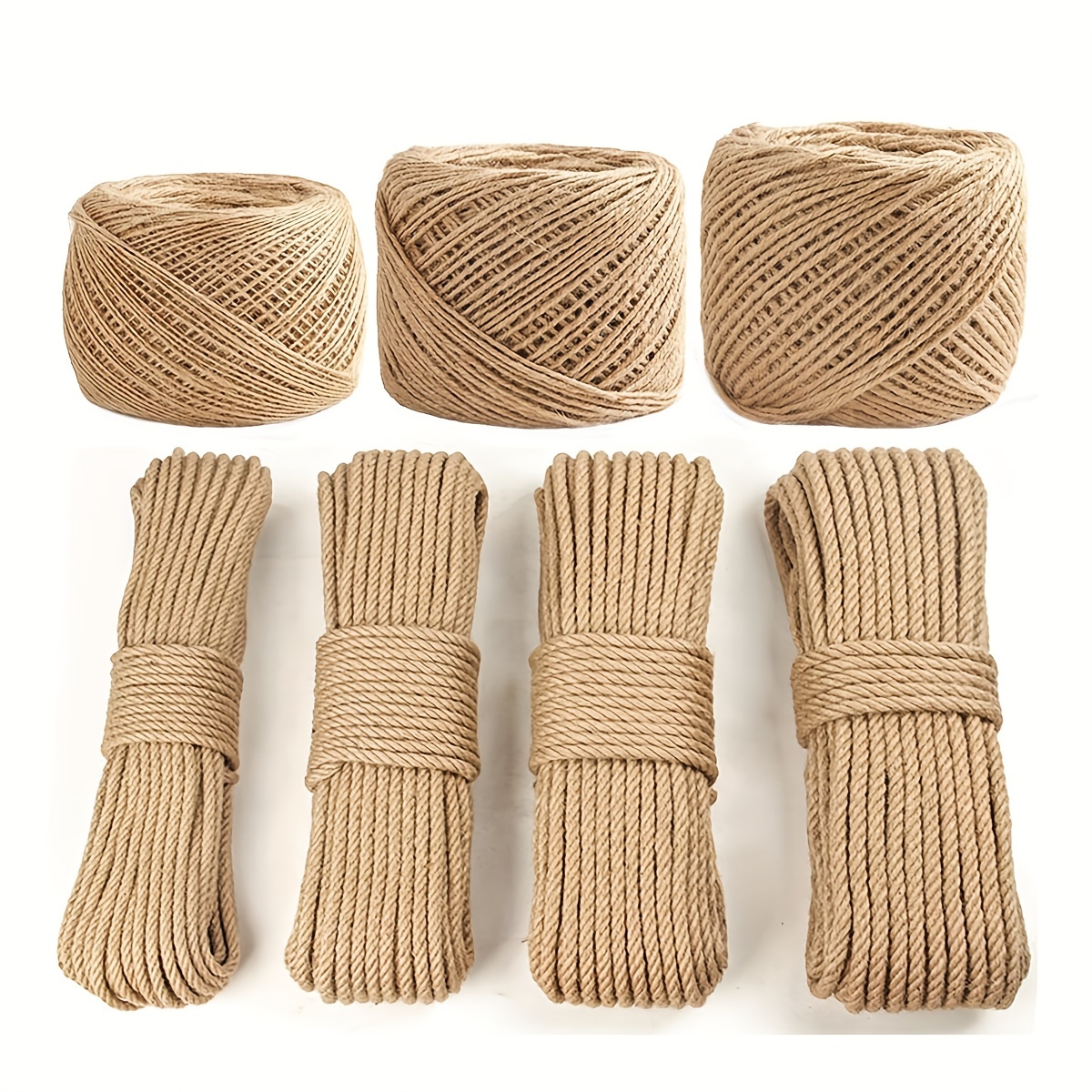 Rope Rope Woven Strong Threads Wound Spool Spool Rope Hemp Stock Photo by  ©mikeledray 493410924