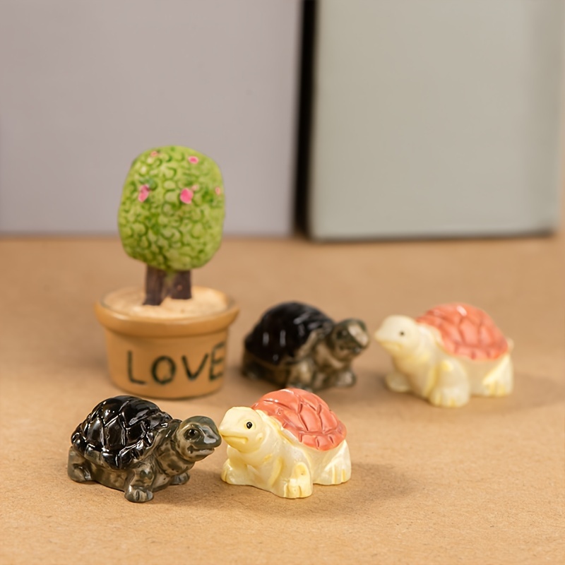 Micro Landscape Ornaments Simulation Turtle Aquarium Scenery - Temu Spain