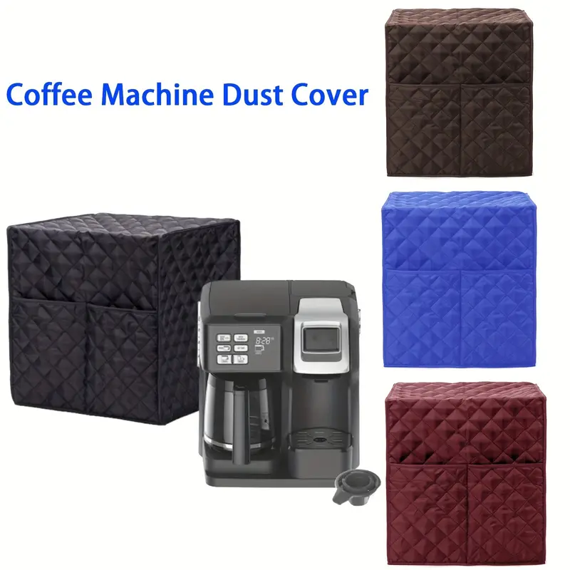 Coffee Machine Dust Cover Coffee Maker Cover Stain Resistant - Temu