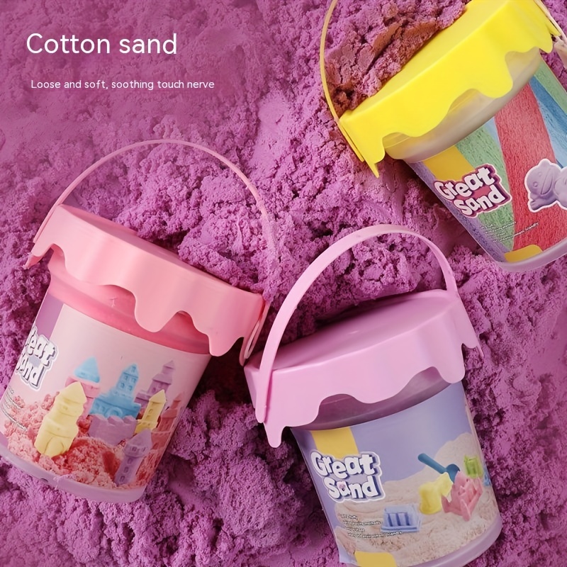 Kinetic Sand, The Original Moldable Sensory Play Sand Toys For Kids,  Purple, 2 lb. Resealable Bag, Ages 3+ 