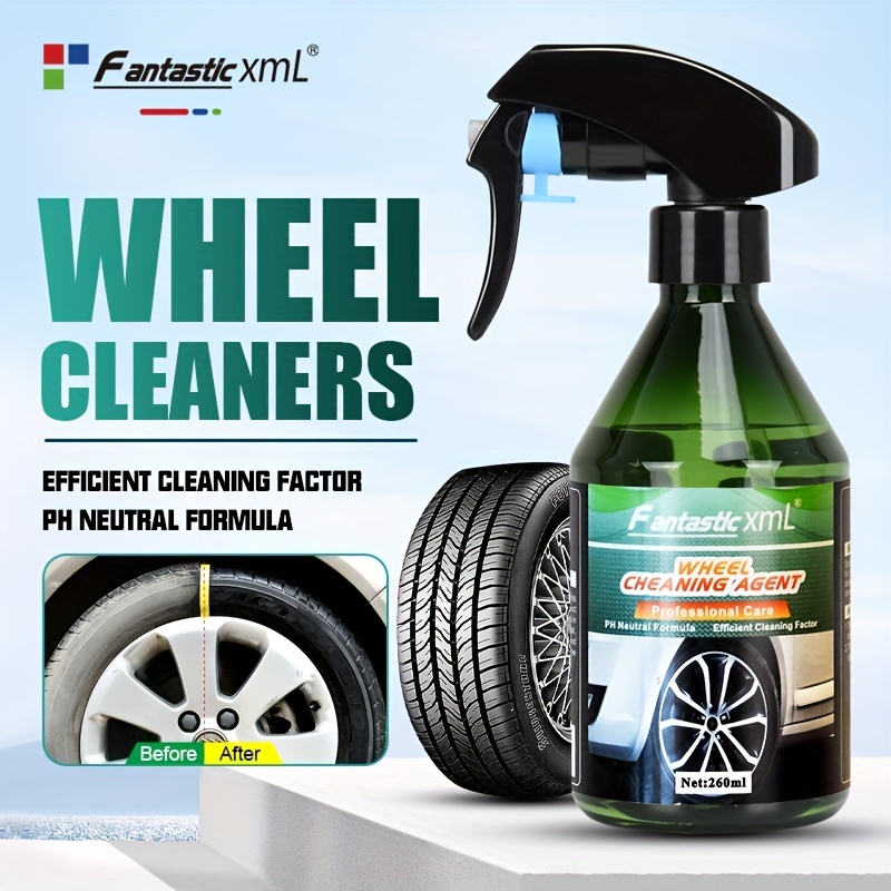 Car Wheel Cleaner Aluminum Alloy Underwire Cleaner Yellowing - Temu