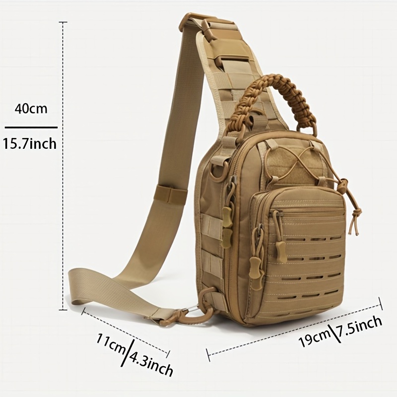 Compact Edc Sling Bag Concealed Carry Shoulder Bag Travel - Temu