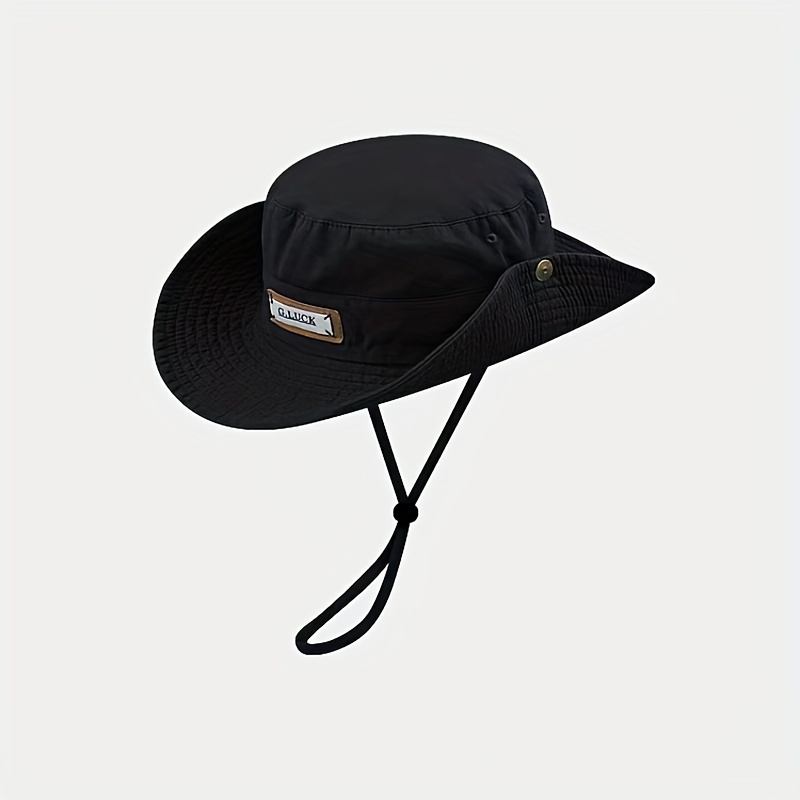 Good Luck Bucket Hats Fashion Sun Protection Wide Brim Hat Travel Hiking  Outdoor Hats For Men Women - Jewelry & Accessories - Temu